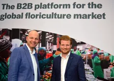 Jeroen Boon and Guido Vollebrecht with Royal Flora Holland