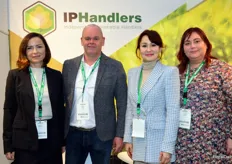 Katerina Eveleens, Mark Loos, Magdalena Stefanska and Tatiana Graham with IPHandlers