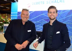 Arjan van der Meer and Sem van der Weerd with Debets Schalke, looking smart in blue. Sem told me, it was a very good show.