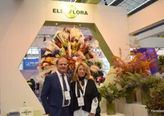 Luca Mangolini and Margaretha Assembri with Elemflora