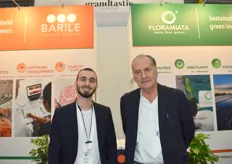 Francesco Barile and Livio Turko with Barile + Floramiata
