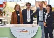 Lea Reinhardt, Niklas Rehberger, Remco Jansen and Anja Fluck from IPD.A company who helps companies from Kenia, Ecuador and Colombia to coach them in a matchmaking proces
