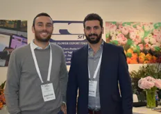 Andrea Soma and Saverio Cepollina from the Italian company Ciesse Flower Export
