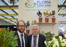 Filippo Pitrella and Luca Quilici from Flora Toscana