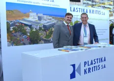 Lampros Assariotakis and Dimitris Milios from the Greek company Plastika Kritis