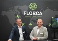 Mick Enthoven and Ruud van Staalduinen from the transport company Florca