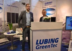 Torben Michaelis and Alexander Eugen with Lubing.Showing their foggingsystem.