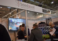 It was very busy at the booth of Seed2Soil