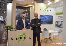 Vifra's Stefano Liporace together with Vincenzo Russo