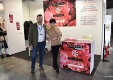 Pedro Acevedo and Mar Gomar of Iberflora, an international trade fair in Valencia, Spain, which will take place from  October 3-5, 2023.