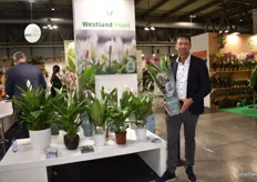 Peet Zwinkels of Westland Plant presenting their new air so pure concept: a world of wellbeing. And he is participating at the fair for the first time.
