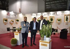 The team of Eurosa. This Italian grower exports the majority of its products and this year, they are exhibiting at several fairs, the next one will be the FloraHolland show in Rijswijk, followed by the one in Aalsmeer.