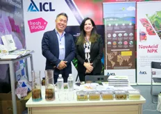 ICL has global production sides for its fertilisers for turf and ornamental and agro business. Vietnam is an existing market, like is Southeast Asia. Jenkit Chuempitayawut represents ornamentals Keren Rozental is doing international business development. 