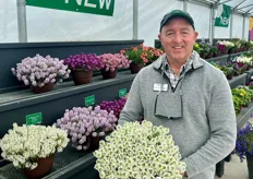 Danziger's new Lobularia Stream Compact varieties with Chris MacLaggan from Express Seed Company. 