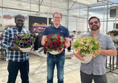Seedy Fatty, Christian Westhoff, and Bart Hayes of Westhoff at the Greenfuse Botanicals location in Somis, where they present their highlights together with Hem Genetics, Schoneveld, Westhoff, Vitroflora, Beekenkamp, and, of course, Greenfuse Botanicals. 