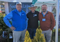 Jerry Pittman, Allan Armitage, and Jim Putnam of Souther Living Plant Collection