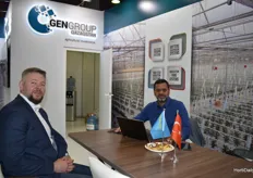 Evgeniy Serdega with Roam technologies visiting Abdulla Ismayilov of the Turkish company, GEN group.