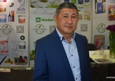 Yussupov Shayakhmet Uranaervich with Agriexpert, dealer for Grodan, amongst other brands.