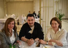 Paulina Komorowska with Priva and Renat Dushanbiev and Tatyana Syrbacheva with Enza Zaden.