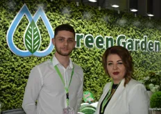 Daniel Tutunchi and Natalia Gorgi with Green Garden.