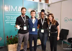 The team of Lima debuting at IFTEX and showing their solutions to show growers the advantages of growing data driven. More on this later in FloralDaily.