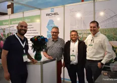 Olivier d'Eaubonne of Richel with Jay Dave of Irrico and Dimitris Milios of Plastika Kritis  Irrico is partner in Kenya for Richel Group and Plastika Kritis