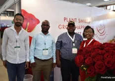 The team of the Primaros Flowers Limited. They grow standard and spray roses and are trialing alstroemerias, in Ol-Joro-orok. It is a 60 ha farm on 2250 m above sea level with many certifications, employing 700 people and selling their flowers wordwide directly.