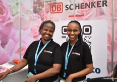 Jennifer Mungai and Minicah Mwinga if DB Schenker. Since 1966, in Kenya, they have been catering to the needs of both the local and international market for more than five decades.