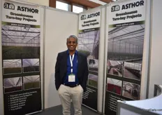 Senthil Kumaran of Asthor. Currently they are installing a lot of greenhouse projects for the protected horticulture in Kenya, Ethiopia and Tanzania.