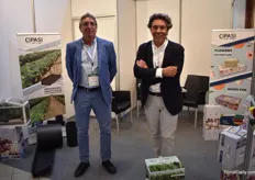 William Woodward and Herman Vera of Cipasi from Spain. They produce 100% recyclable plastics for the Floriculture industry, agriculture industry and much more. One of their products is the Hydroponic system. The raw material is Polypropylene.  They are eager to enter the Kenyan market.