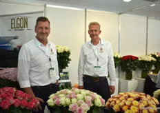 Erwin Vork and Remco Bergkamp of Mount Elgon Roses. Next to roses, they also produce avocados of which the season just started.