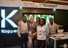 The team of Koppert. They just launched Boveril WP, a wettable powder, in Kenya.