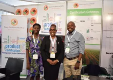 The team of React Cert Africa, a Kenya that certifies growers.