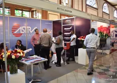 The team of Astal Aviation talking with clients.
