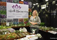 Maranda Cothern of Holt Nurseries, they grow succulents, house plants, cactus, moss, ferns and more.