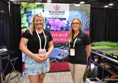 Julie Wagner and Laura Wagner of Wagner Greenhouses. They grow mainly seed based young plants in Minneapolis and are also a Ball rooting station.