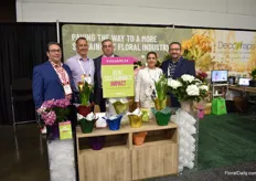 The team of Decofresh behind their line of sustainable packaging that has just been introduced. “Some are from 100% precent recyclable and others 50 percent recycled plastic.”