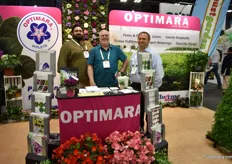 The team of Optimara Group, presenting several new plants including Begonia Ferox and Variegated Verdant Flame.