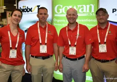 Agrin Davari, Jeff Mayer, Alan Cartwright, and Andrew Eye with PlantProducts, has this year even more to offer