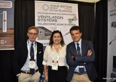 Massimo Digitali, Artemisa Lopez, Pascual Sanz with VIALE SISTEMI Drive Systems  