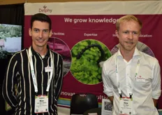 Max van den Hem and Alex van Klink, with Delphy for the first time at Cultivate. Not only promoting. They’re growing knowledge but also cultivation planning using algorithms. 