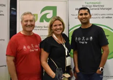Aaron Archibald and Dil Vashi with CO2 Grow. In the middle Eelkje Pulley from HortiDaily . Read more about their products here.