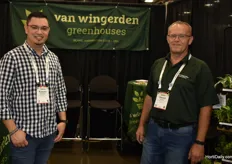 Roberto Chavarria and Gerard Hofman with van Wingerden Greenhouses. Navigating the tropical plant trend