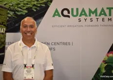 Daniel Nadeau with Aquamat system, Soleno