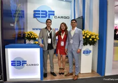 Ferdinando Brito, Lorena Rosales, and Patricio Brito of EBF, opening a new business in Colombia.