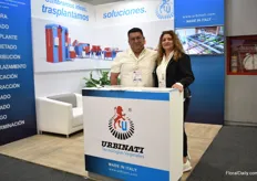 Francisco Valenzuela and Claudia Ante of Urbinati. They represent Urbinati in Latin America for four years now.