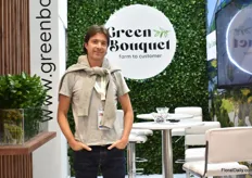 Felipe Saldarriaga of Green Bouquet, growing Israeli ruscus on three farms. After pandemic, they significantly grown in production, almost doubled, because the market was so demanding. They started with 7ha and currently, they have 12 ha in production. More on this later in FloralDaily.