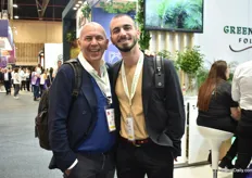 Nino and his son Francesco Barille of Barille from Italy were also visiting the show.