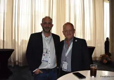 Alejandro Martinez is Expoflores and Treve Evans of AIPH at the Asocolflores network lunch. See the following link for the article: https://www.floraldaily.com/article/9566061/asocolflores-organizes-networking-lunch-during-proflora/