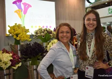 L&G Flowers with Andrea Marin of Flores de Altagracia, producers of callas colors.